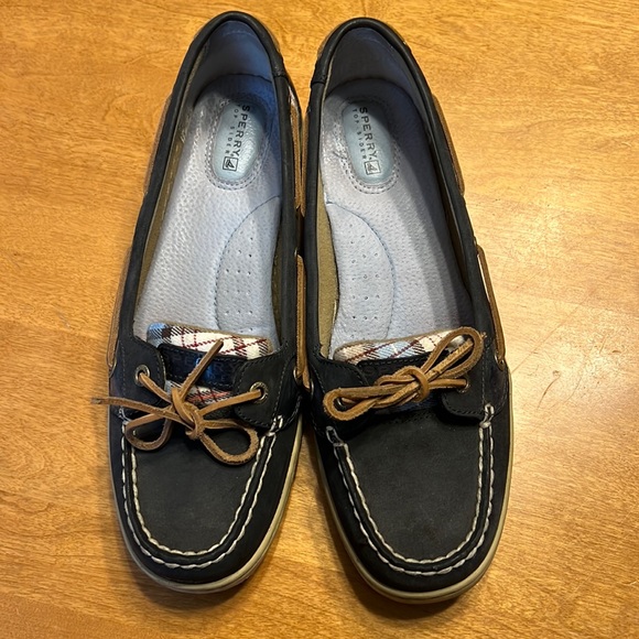 SPERRY TOP-SIDERS BOAT SHOES LOAFERS BLUE SIZE 10 - Picture 1 of 6